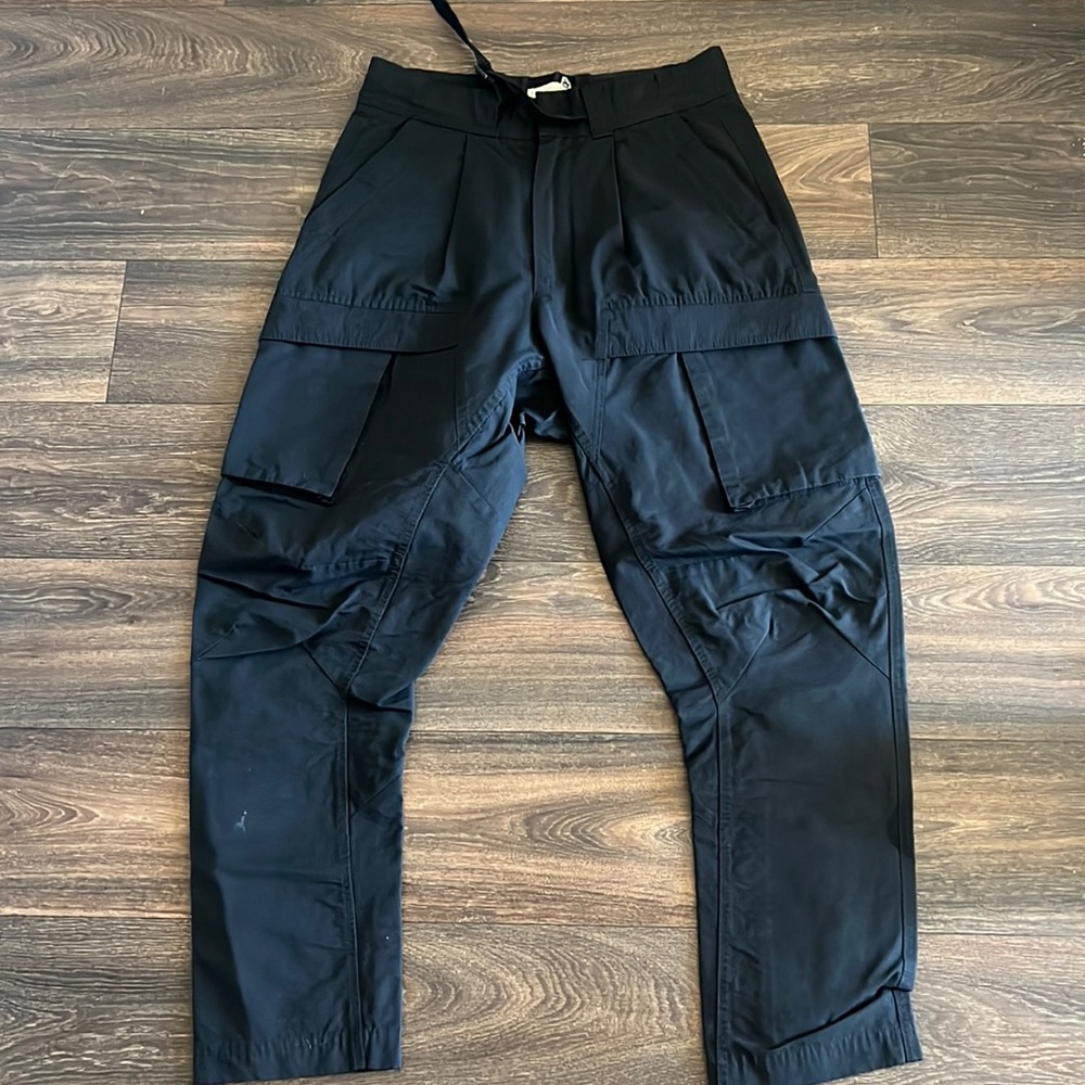 Bottega Black Cargo Pants Pre Spring 2020